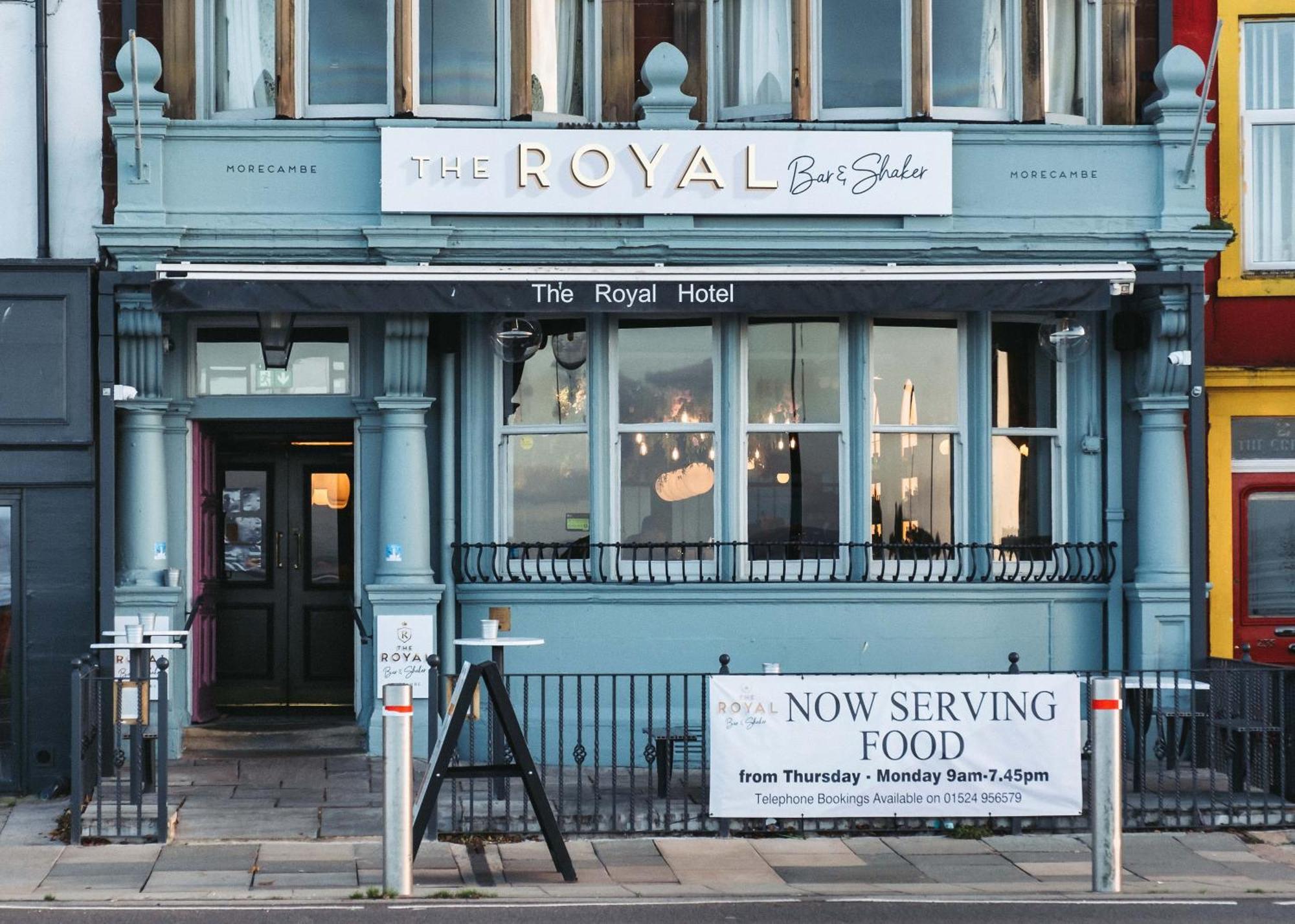 The Royal Bar & Shaker Hotel Morecambe Exterior photo