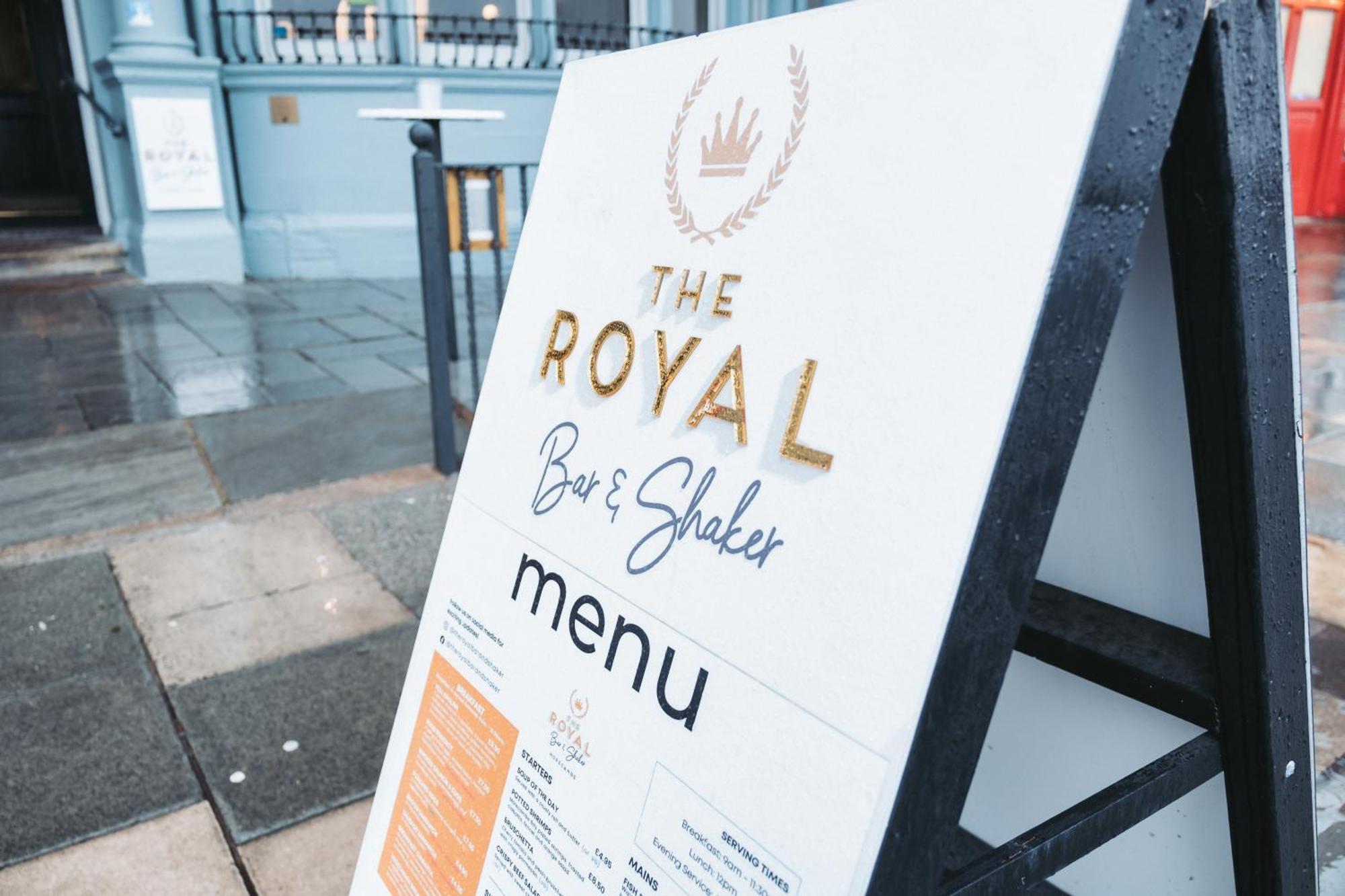 The Royal Bar & Shaker Hotel Morecambe Exterior photo